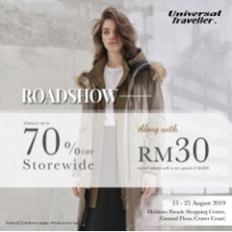 Universal Traveller Road Show At Mahkota Parade